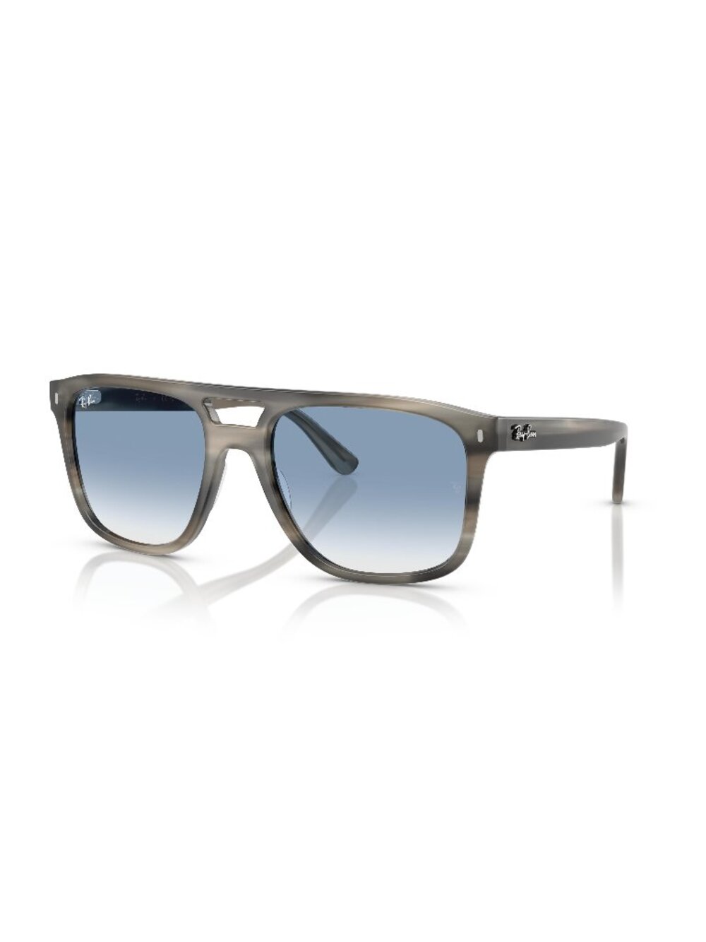 New Ray-Ban Unisex Sunglasses Havana Blue Lens Acetate Frame Ray Ban RB2213 58